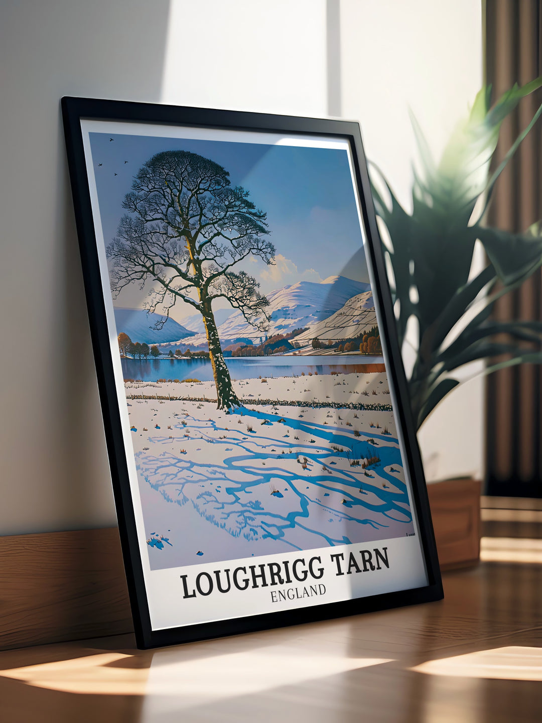 Lake District National Park travel wall decor pieces capturing the enchanting scenery of Langdale Pikes and Loughrigg Tarn. Perfect for those who love Europe lake travel, these wall decorations add a touch of natures beauty to any room. Enjoy the vivid colors and delicate details of Lake District National Park through our high quality travel wall art.