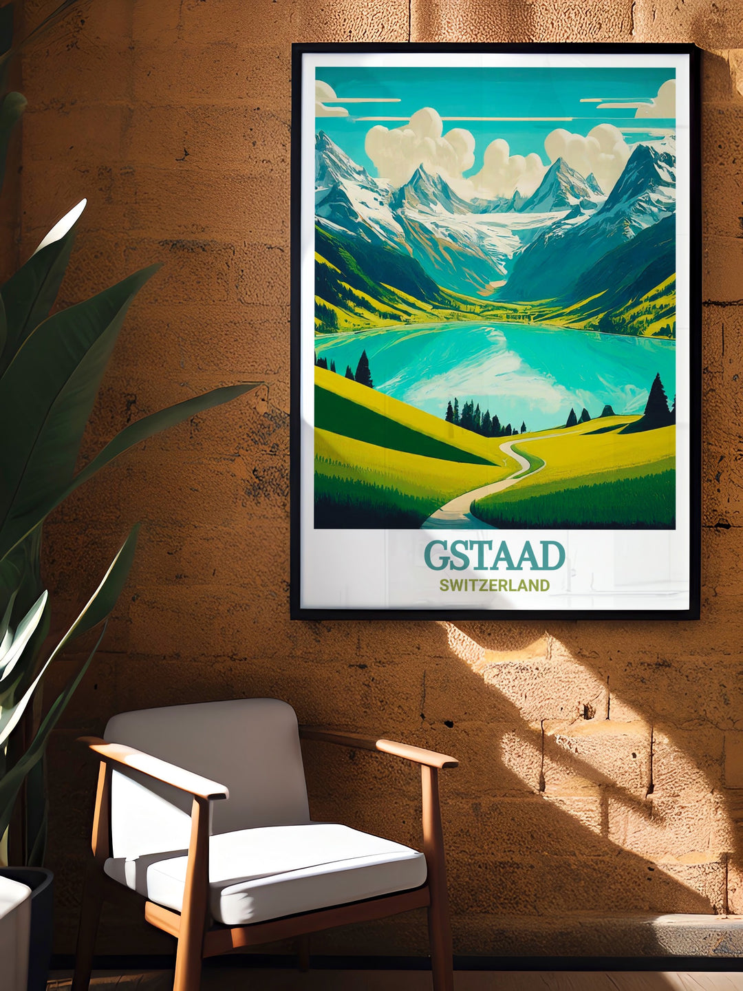 Our Switzerland canvas art celebrates the countrys breathtaking landscapes, from Gstaads luxurious chalets to the peaceful shores of Lake Lauenen. This canvas captures the essence of Swiss alpine beauty, offering a serene view of the countrys pristine nature. Perfect for any room, this artwork brings a sense of calm and tranquility to your space.