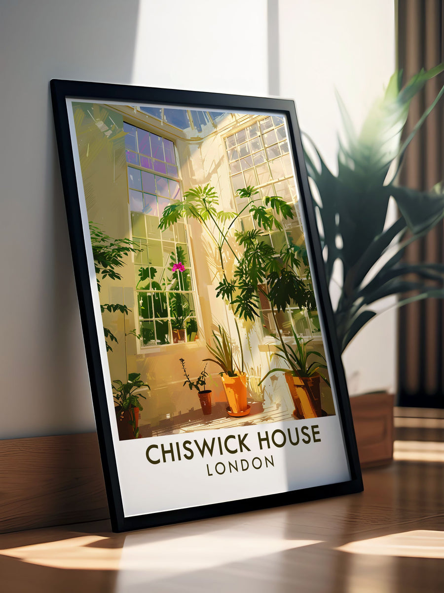 Walk through the picturesque gardens of Chiswick House, designed by William Kent, and experience the tranquility and beauty of early English landscape design.