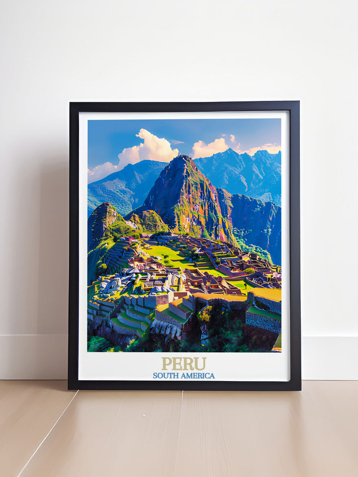 Adorn your walls with Peru art prints and matted art pieces showcasing the natural splendor of Machu Picchu perfect for any decor