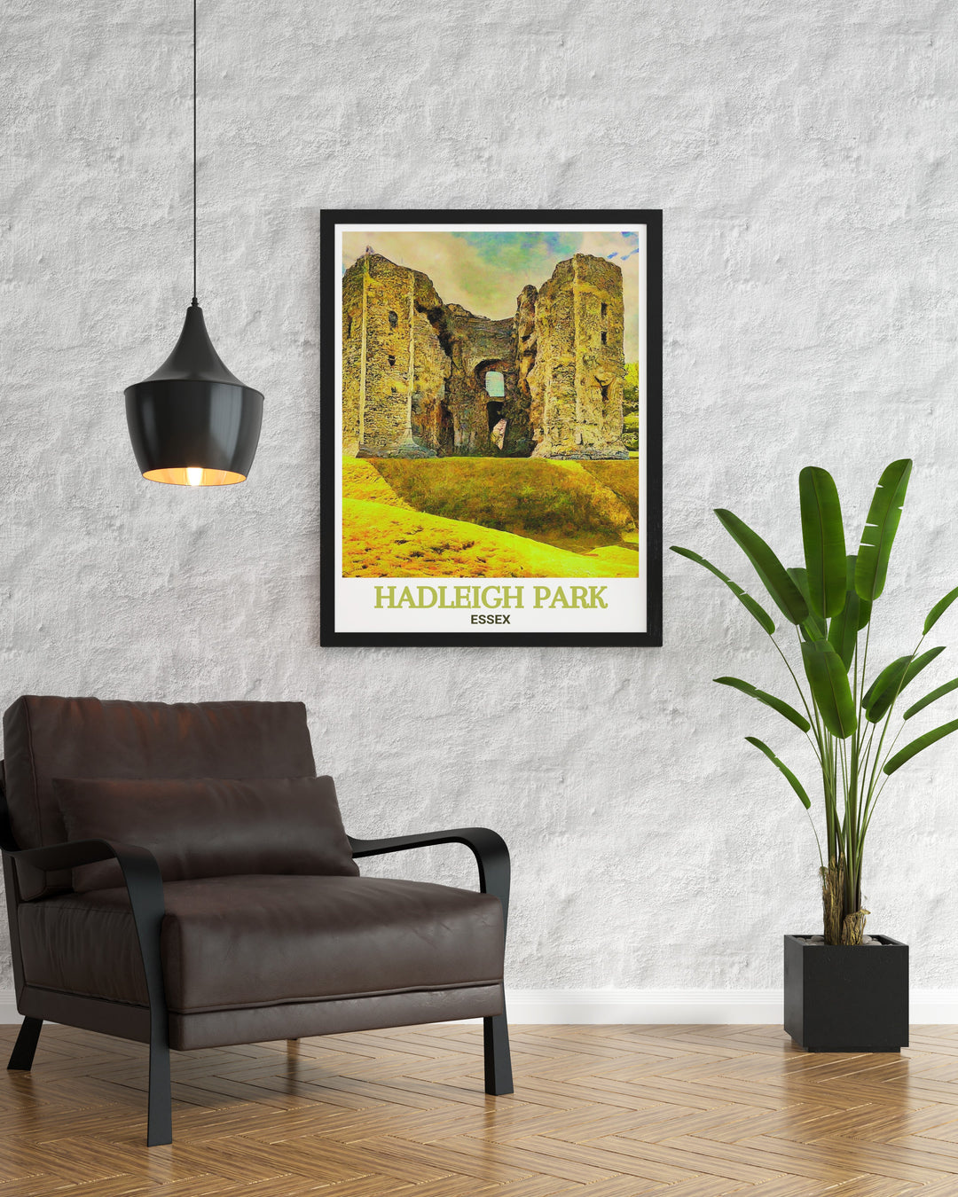 Cycling art prints featuring Hadleigh Park and Hadleigh Castle in Essex. Perfect for home decor and gifts. The detailed illustrations and vibrant colors make this artwork a stunning addition to any space.