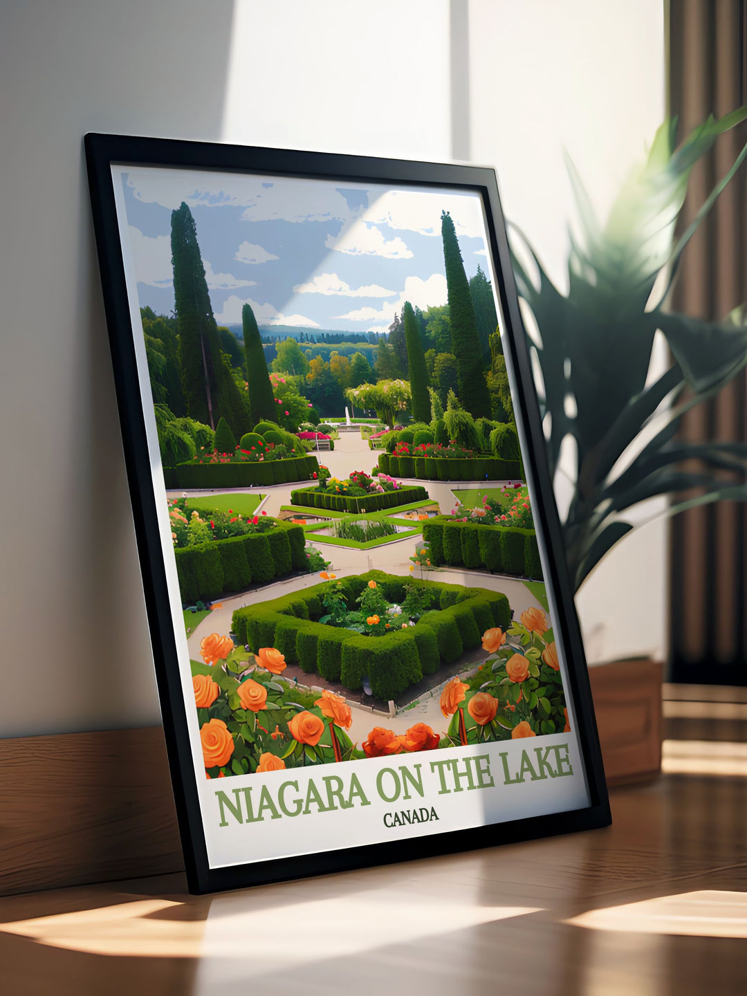 Transform your living room with Niagara Parks Botanical Gardens modern decor these Canada wall art pieces are meticulously crafted to enhance your home with the natural beauty and elegance of Niagara on the Lake