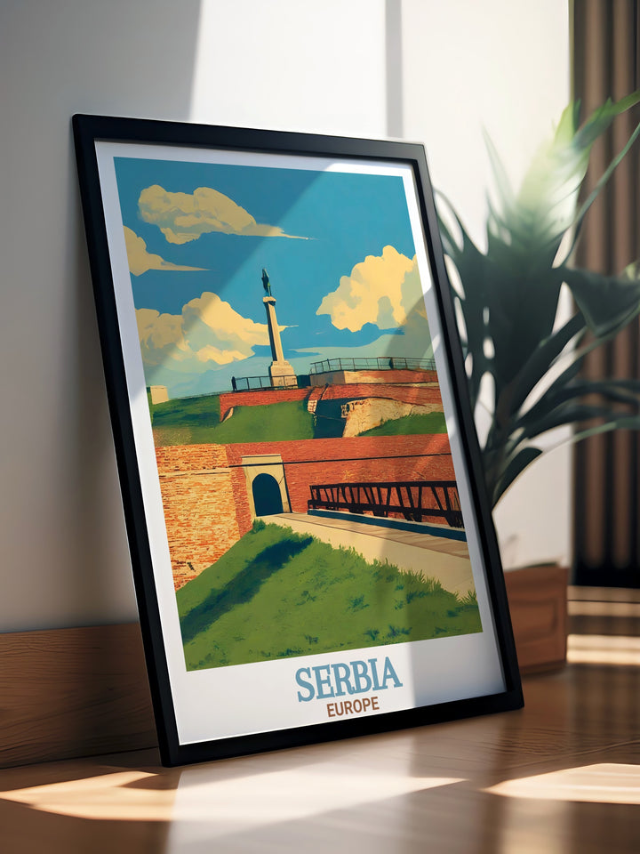 Belgrade Fortress Stunning Living Room Decor bringing the charm of Belgrade into your home with beautiful art prints and photographs ideal for elevating your home decor and providing a unique and meaningful gift option for any occasion