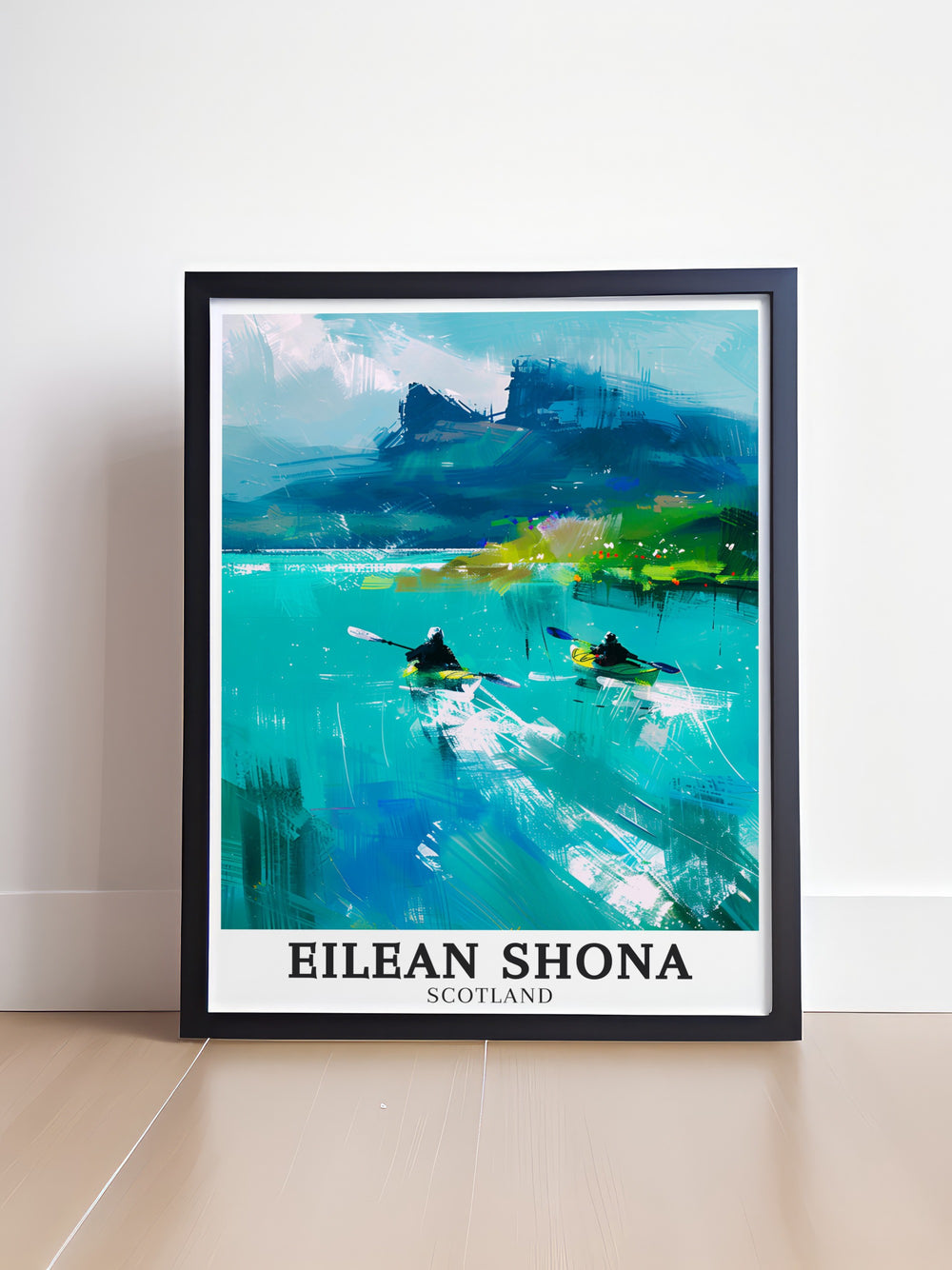 Loch Moidart Scenic Art. Capturing the breathtaking views of Loch Moidart and the rugged landscapes of Eilean Shona, this scenic art is perfect for anyone looking to enhance their home with the beauty of the Scottish West Coast. Ideal for wall decor.