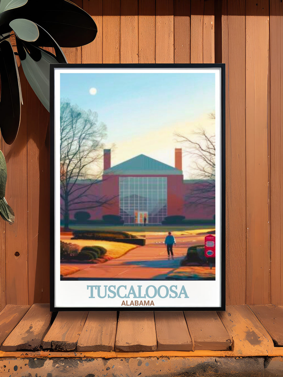 Paul W. Bryant Museum modern prints featuring Tuscaloosa skyline perfect for adding a touch of Alabama to your decor this Tuscaloosa photo captures the citys vibrant atmosphere and makes an ideal gift for any Tuscaloosa enthusiast