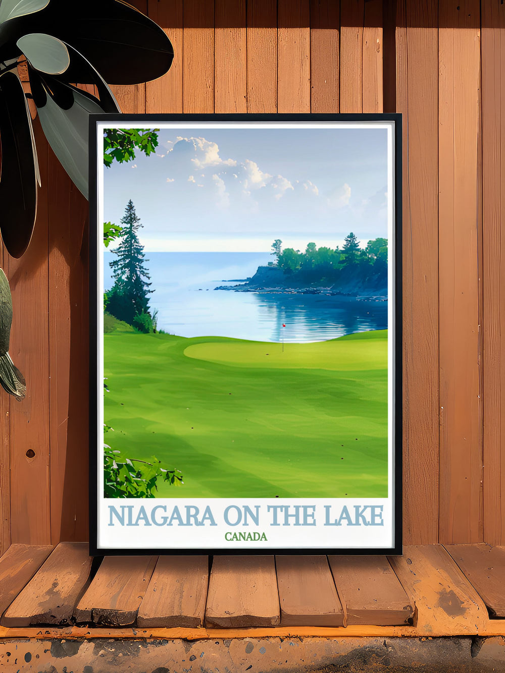 Stunning living room decor with Niagara on the Lake Golf Club modern prints these Canada travel prints add a touch of sophistication to any room ideal for golf enthusiasts and those who appreciate beautiful landscapes