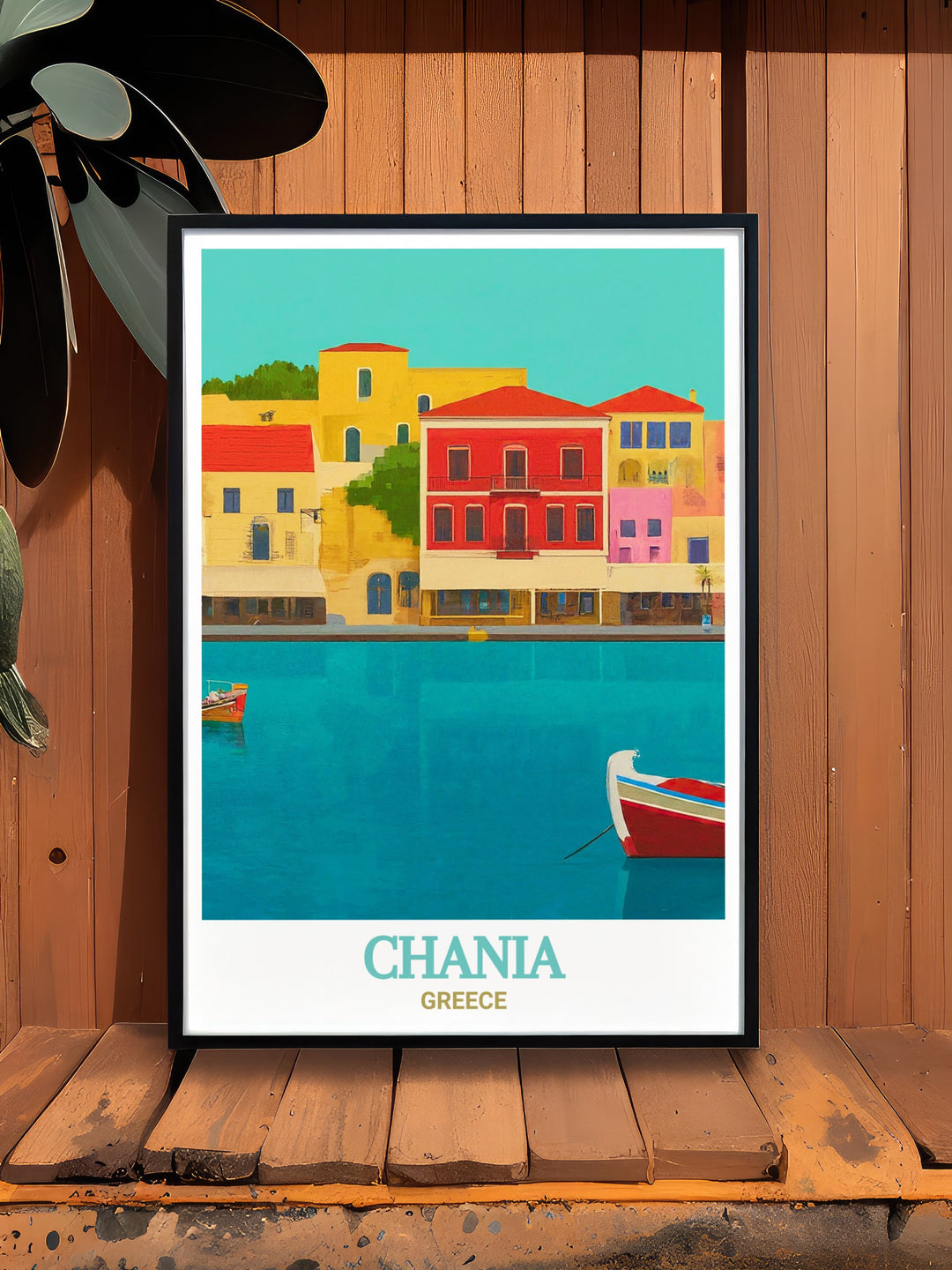 Immerse yourself in the scenic beauty of Chanias Venetian Harbor with this detailed canvas art, offering a glimpse into Greeces historic past and stunning coastal scenery. A captivating addition to any home or office decor, celebrating Greeces timeless beauty.