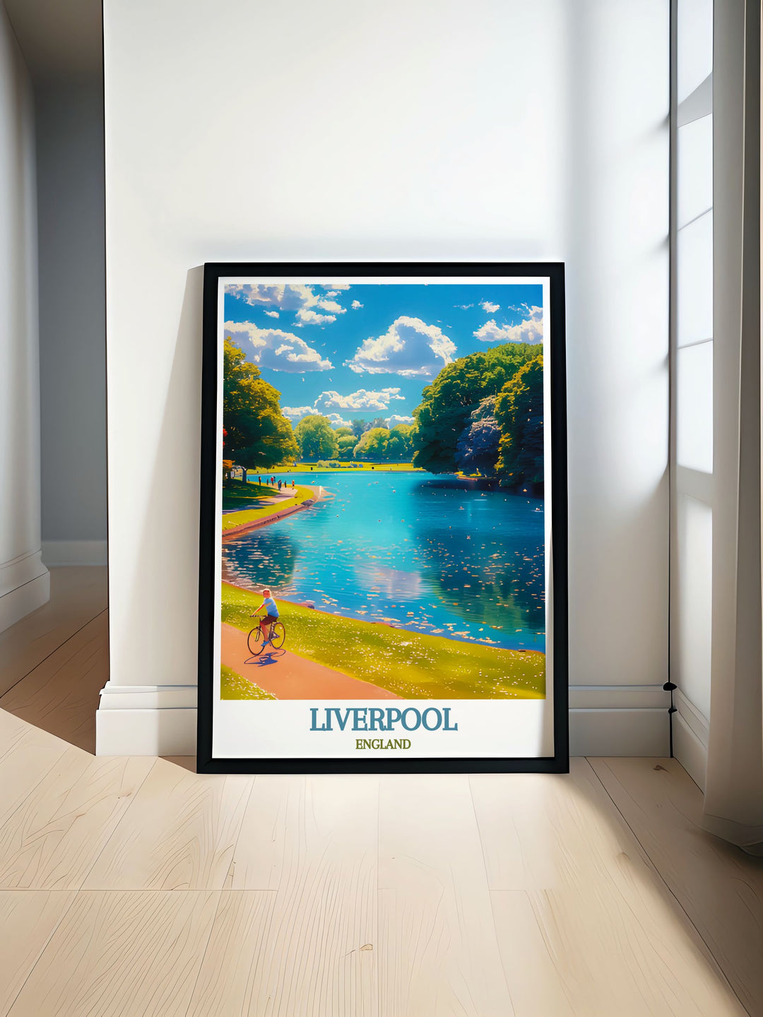 Cream Liverpool Poster celebrating the iconic Cream nightclub and Creamfields Festival perfect for electronic music lovers and modern home decor including Sefton Park modern prints and Sefton Park stunning living room decor