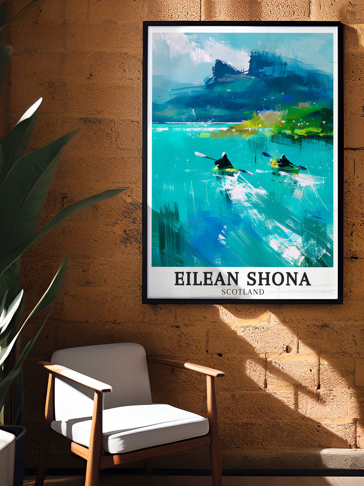 Eilean Shona Art Collection. Highlighting the picturesque views of Eilean Shona and the Inner Hebrides, this art collection is perfect for adding a touch of elegance and tranquility to your home decor. Ideal for art collectors and nature enthusiasts.