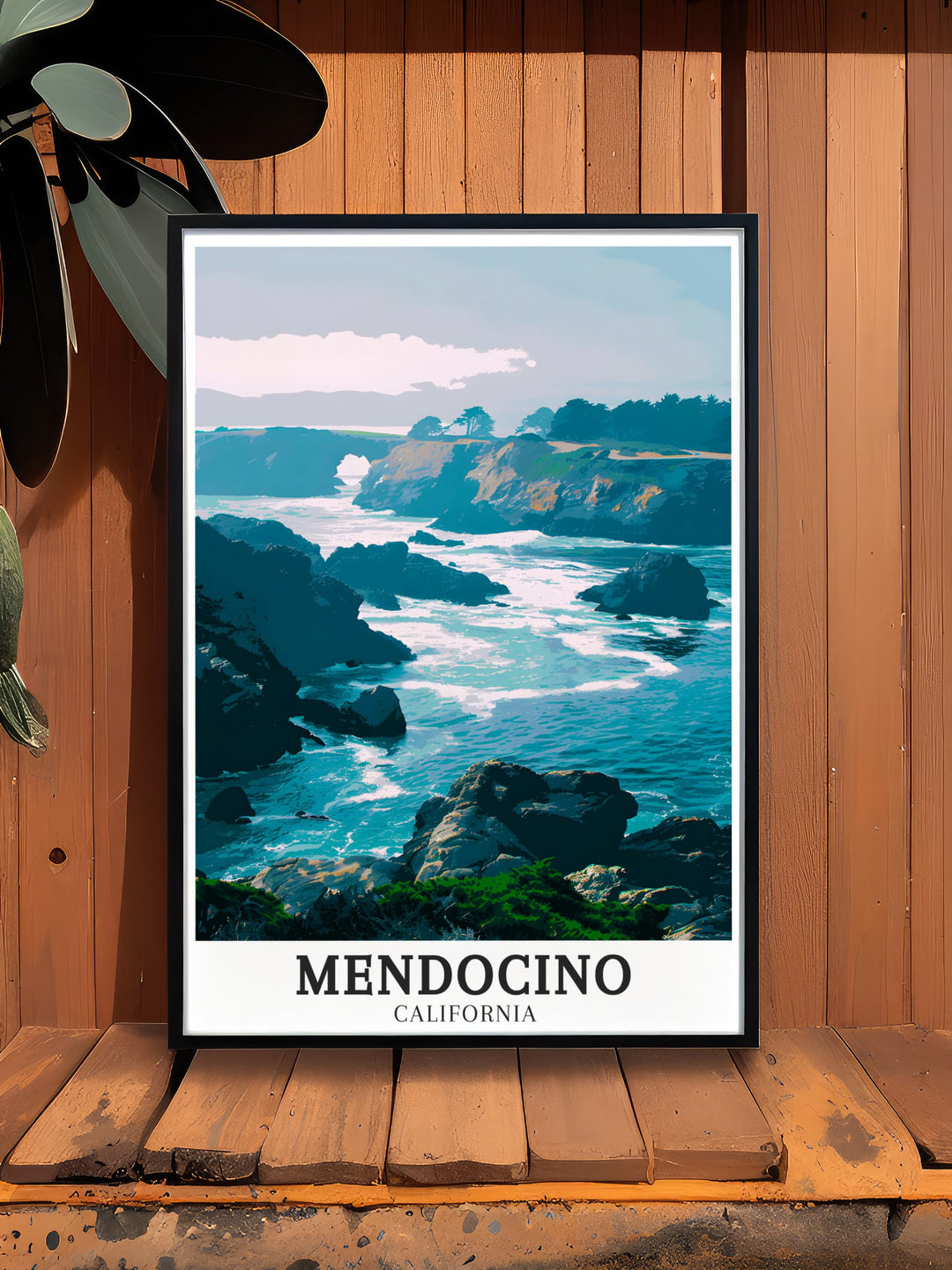 Pacific Ocean canvas wall art depicting the dramatic cliffs and majestic views of the Mendocino Coast. These travel canvas prints are perfect for California art enthusiasts who appreciate natural beauty. Enhance your living space with Mendocino Coast Wall Art that captures stunning views of the Pacific Ocean.