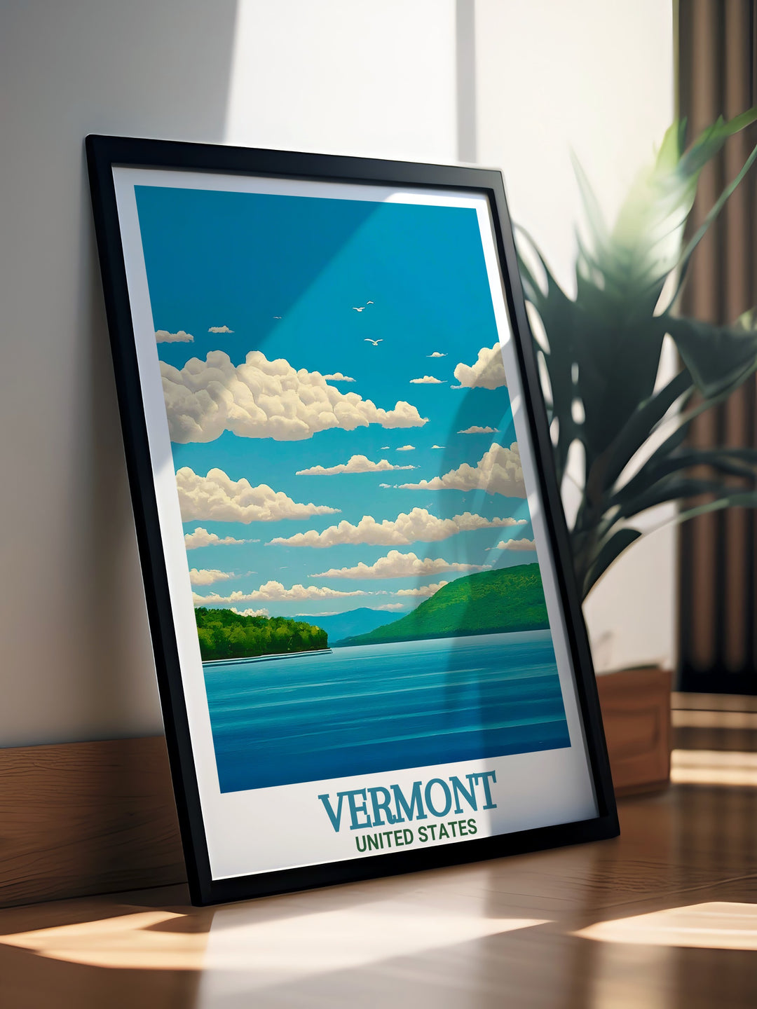 Vermont Ski Trail Map Print highlighting Stratton and Burke Mountain ski resorts. This stunning vintage travel print is perfect for winter sports lovers and makes a unique centerpiece for your living room decor or as a thoughtful gift for skiers.