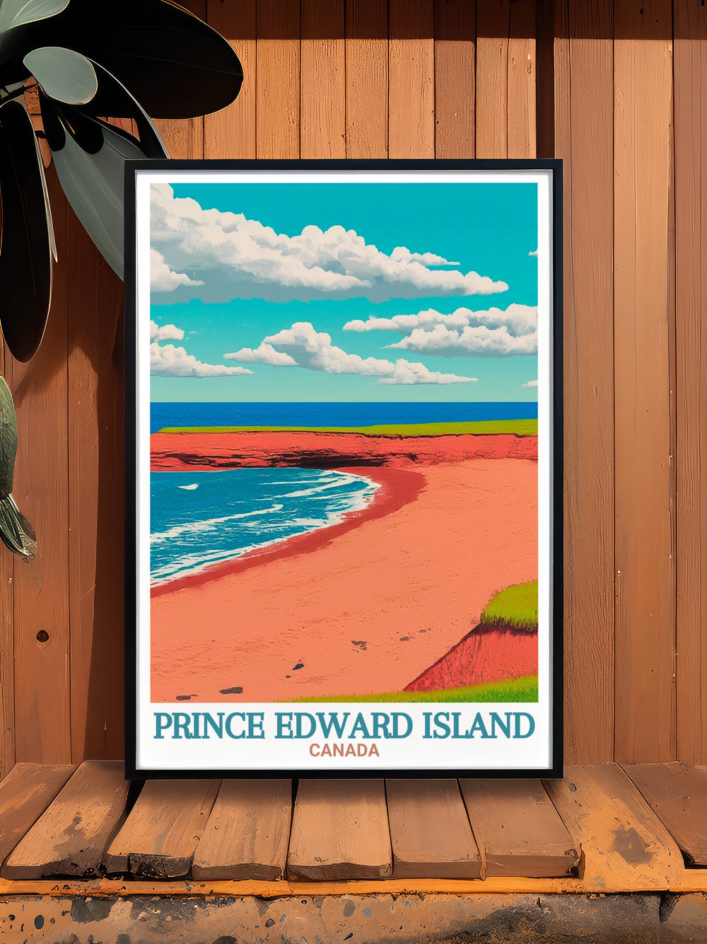 Prince Edward Islands iconic Cavendish Beach lighthouse standing tall against a stunning sunset landscape making it an ideal addition to your home decor or as a thoughtful birthday gift highlighting the natural beauty of this beloved destination.