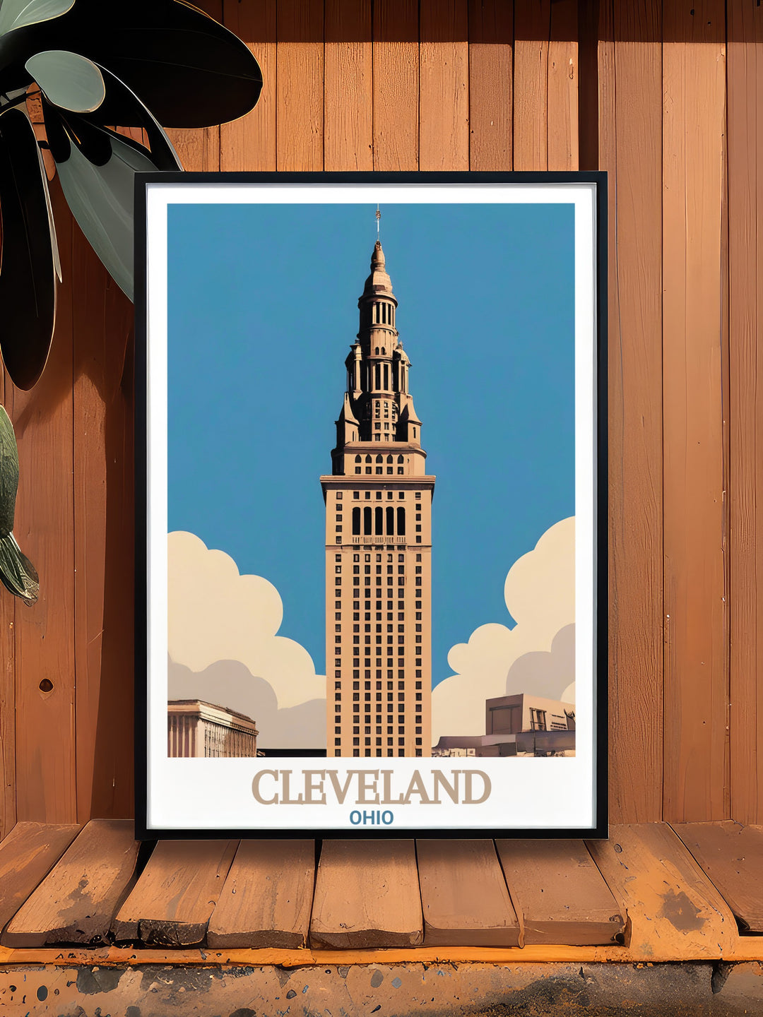 Cleveland Canvas Art brings the vibrant energy of the Terminal Tower and Clevelands streets into your home. This art print is ideal for anyone who appreciates modern cityscapes and wants to add a stylish, urban touch to their decor.