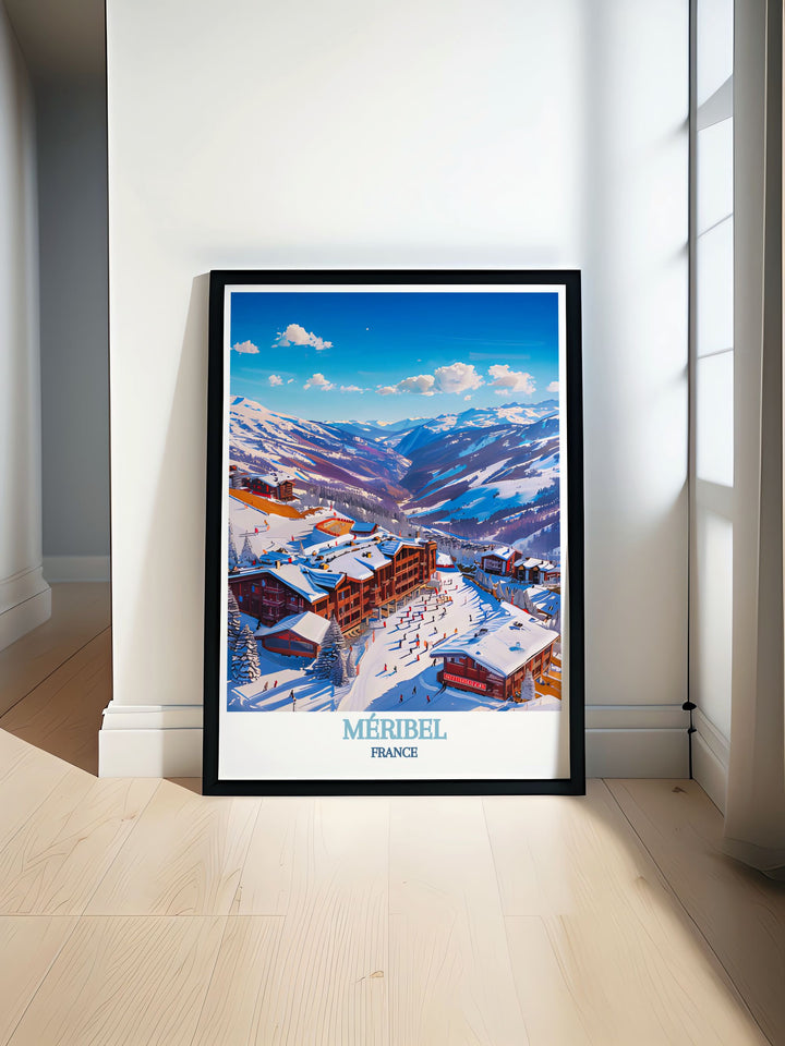 Experience the awe inspiring beauty of Mont Vallon with this detailed poster, capturing its rugged terrain and scenic vistas, perfect for adding a touch of alpine majesty to your home.