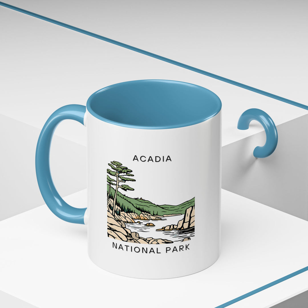 This Acadia National Park mug blends practicality with artistic beauty, celebrating the park’s iconic scenery. Dishwasher-safe and durable, it is ideal for coffee or tea lovers and makes a thoughtful gift for nature enthusiasts.