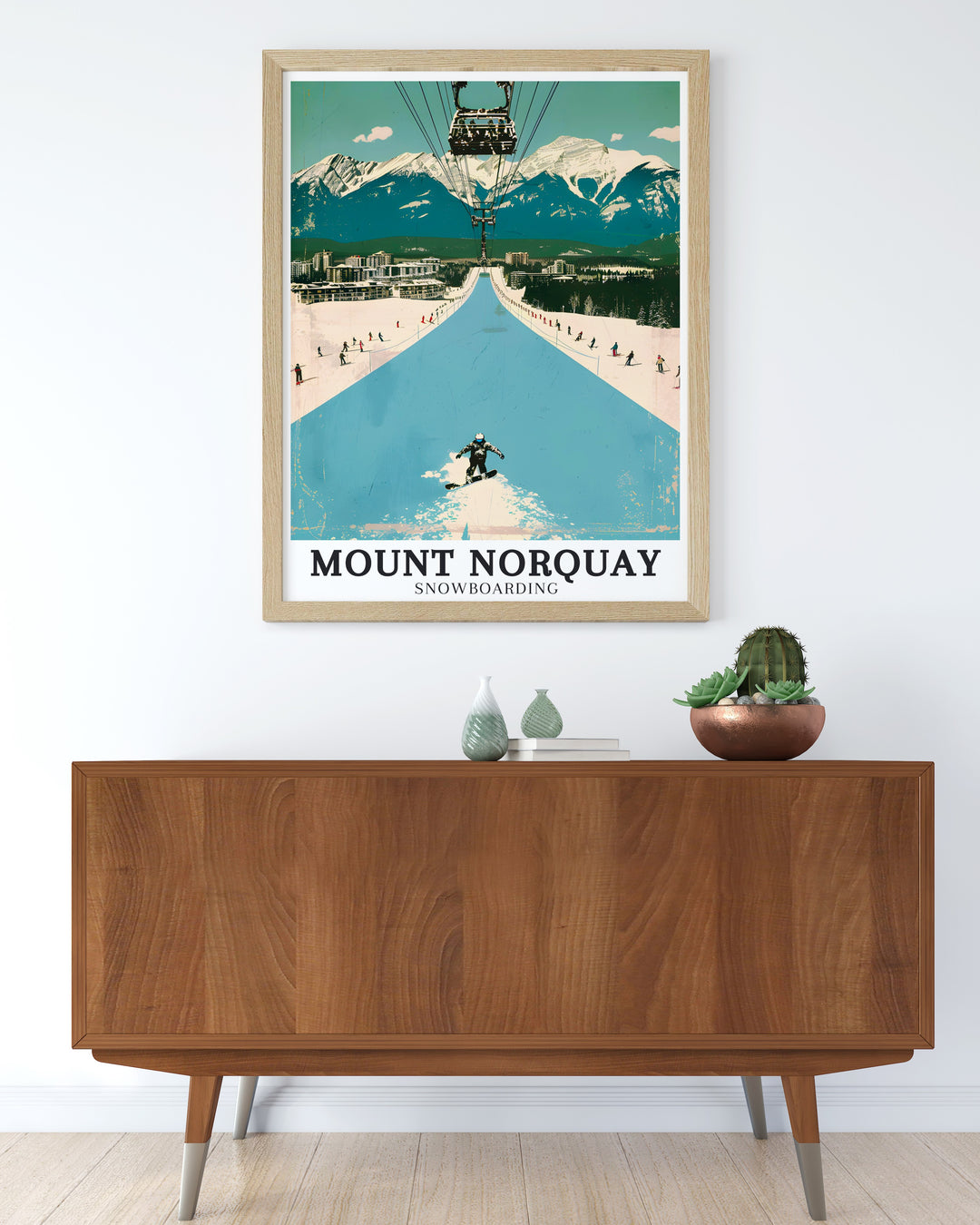 Canadian Rockies Framed Art capturing the timeless allure of the Canadian Rockies, with their rugged terrain and breathtaking vistas. This piece is ideal for those who appreciate the beauty of Canadas most famous mountain range.