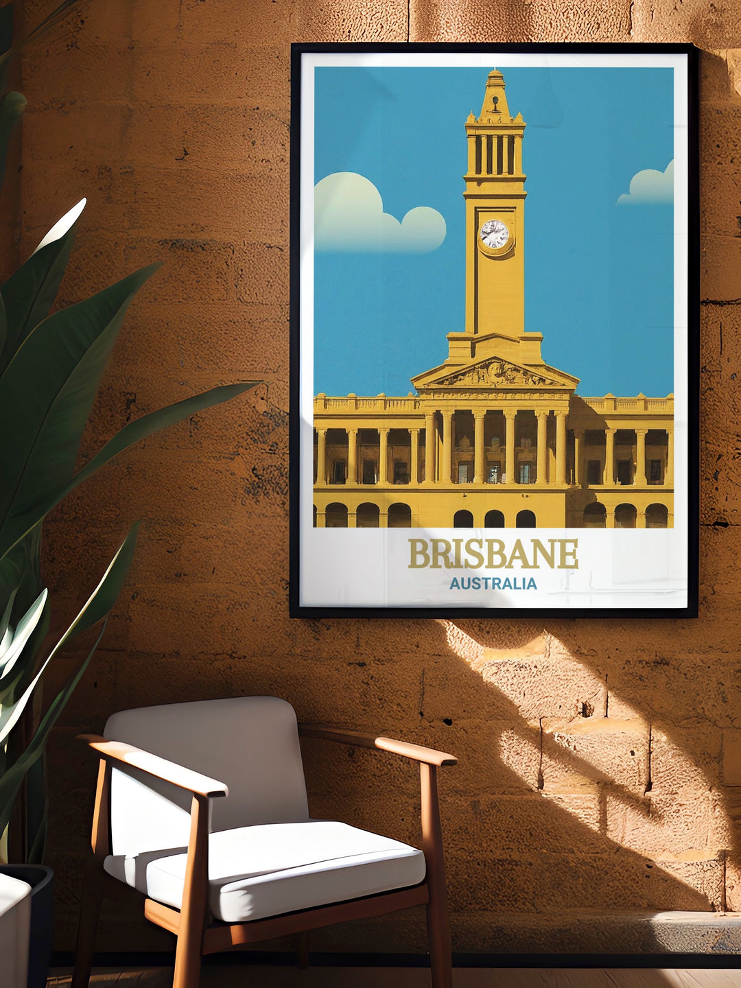 Stunning Brisbane City Hall and Clock Tower Artwork is an excellent choice for those looking to add a touch of Australian heritage to their walls. This Brisbane wall decor is both a conversation starter and a beautiful way to commemorate your experiences in Brisbane