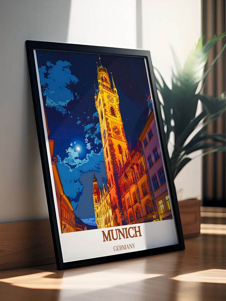 Elegant Munich Poster featuring GERMANY Frauenkirche Dresden highlights Germanys rich cultural heritage intricate details vibrant colors perfect for art lovers adds sophistication to home decor ideal gift for fathers day mothers day anniversary or birthday gifts