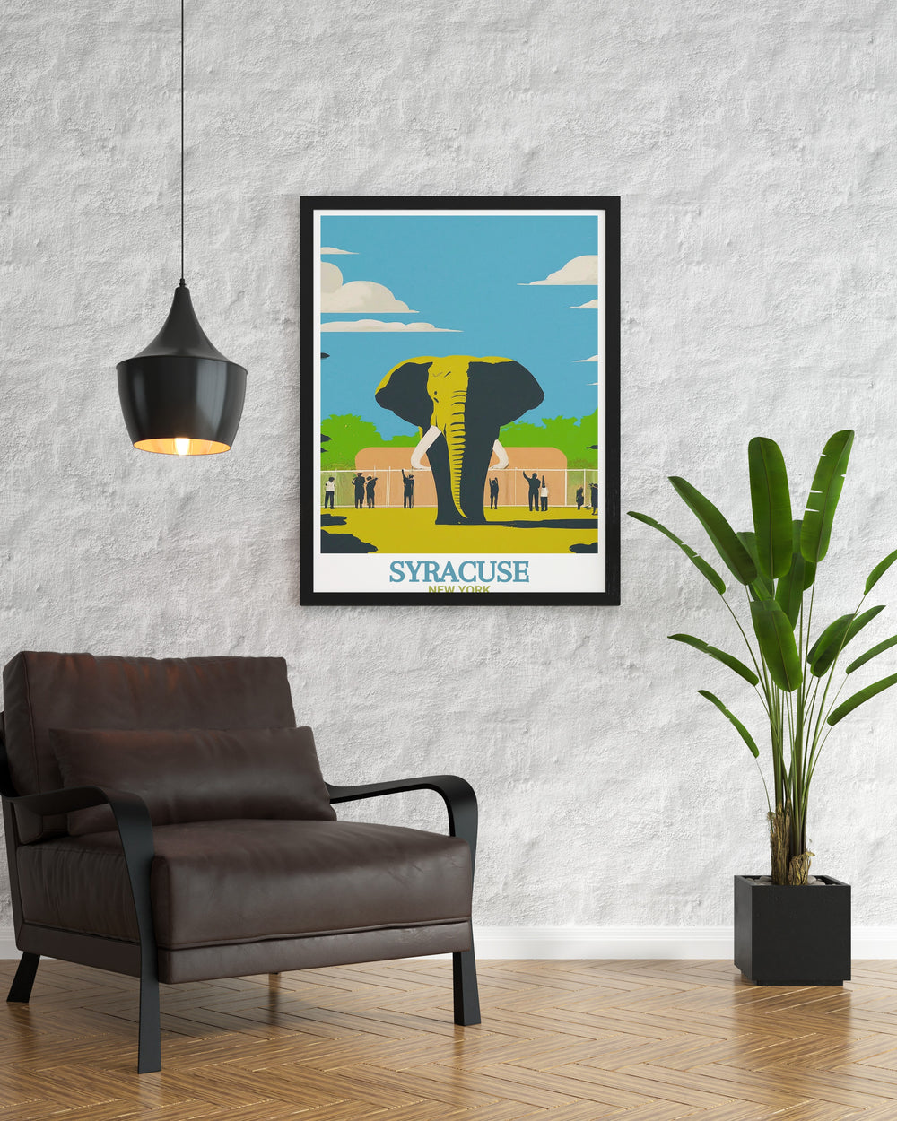 Stunning Rosamond Gifford Zoo artwork featuring detailed animal illustrations and serene landscapes a beautiful addition to any room in your home bringing the unique charm of Syracuse into your living space perfect for anyone who loves Syracuse and its wildlife