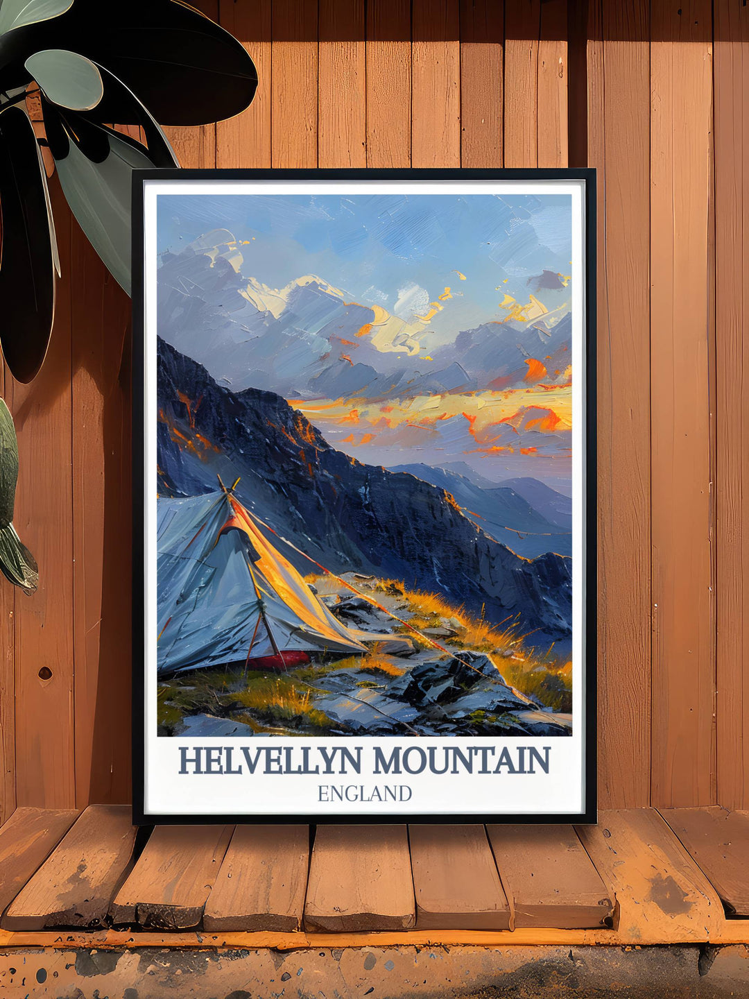 Striding Edge print featuring a majestic view of the Lake Districts iconic landscape a perfect addition to your home decor for a touch of elegance and nostalgia ideal for nature lovers and hiking enthusiasts a timeless reminder of the beauty of national parks