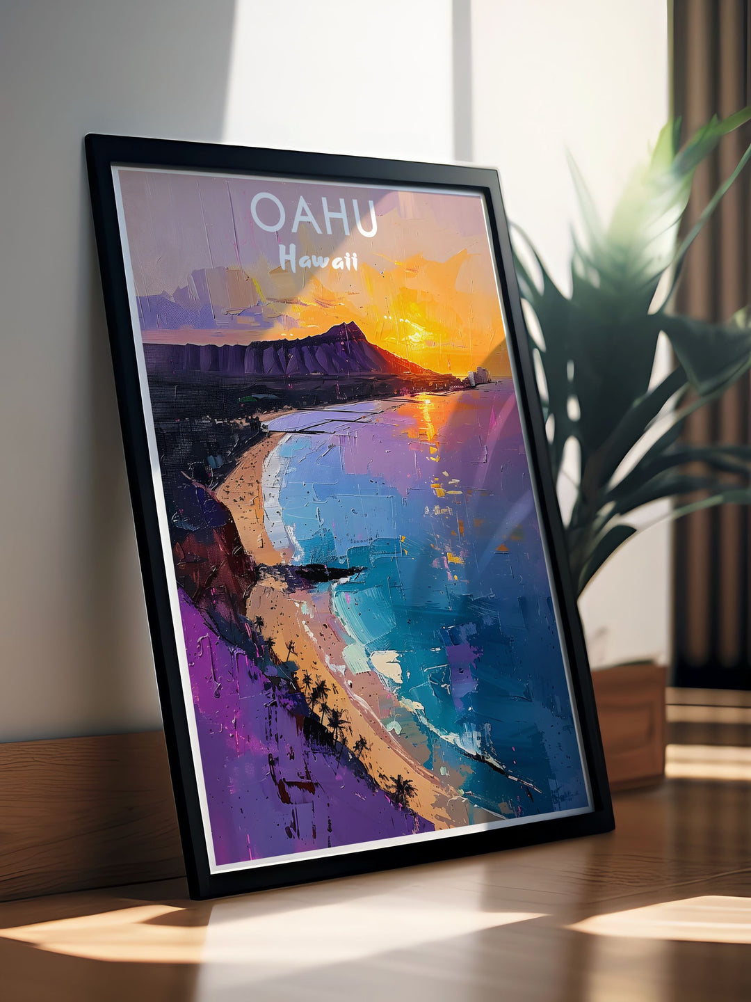 Bring the spirit of Aloha into your home with Hawaii travel prints featuring Diamond Head. These art pieces make a perfect gift for any nature lover or travel enthusiast.