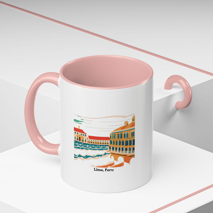 The Lima Peru Mug is a high-quality ceramic piece with vibrant artwork inspired by the unique charm of Lima’s landmarks. Dishwasher and microwave safe, it is perfect for personal use or gifting.