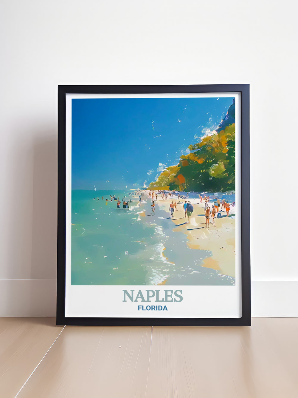 Delnor Wiggins Pass State Park Wall Art depicts the natural beauty of this pristine state park, where wildlife thrives and visitors find peace in its untouched landscapes. This print is perfect for anyone who seeks a connection with nature and Floridas outdoor beauty.