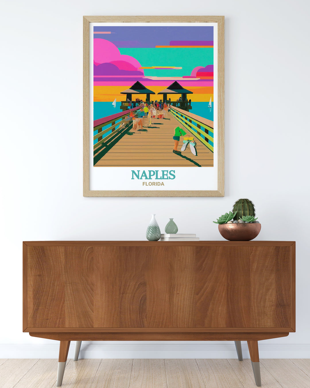 Florida Coast Canvas Art highlights the diverse beauty of Floridas coastline, from the bustling Naples Pier to the serene beaches that line the Gulf. This artwork is perfect for those who want to bring the warmth and charm of Florida into their home.