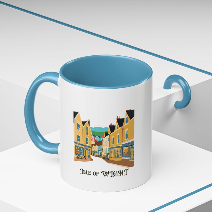 Bring the spirit of the Isle of Wight into your home with this stylish mug. Featuring artwork inspired by the island’s beauty, it is dishwasher-safe and perfect for hot beverages, making it a great keepsake.