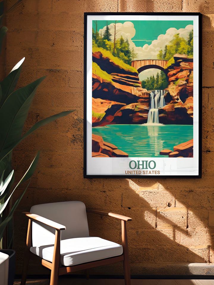 Cincinnati Zoo art print depicting the zoos scenic gardens and diverse wildlife exhibits. The poster captures the zoos peaceful atmosphere, making it an ideal gift for animal lovers and Cincinnati enthusiasts alike. A unique and artistic addition to any room, this print brings the zoos beauty into your home.