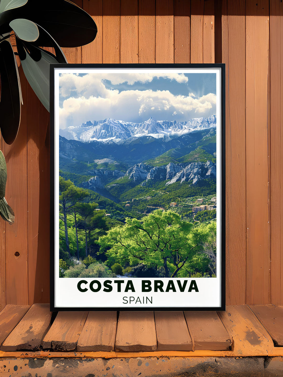 Admire the scenic beauty of Costa Brava with this poster, depicting the parks dramatic landscapes and unspoiled nature, ideal for enhancing any room.