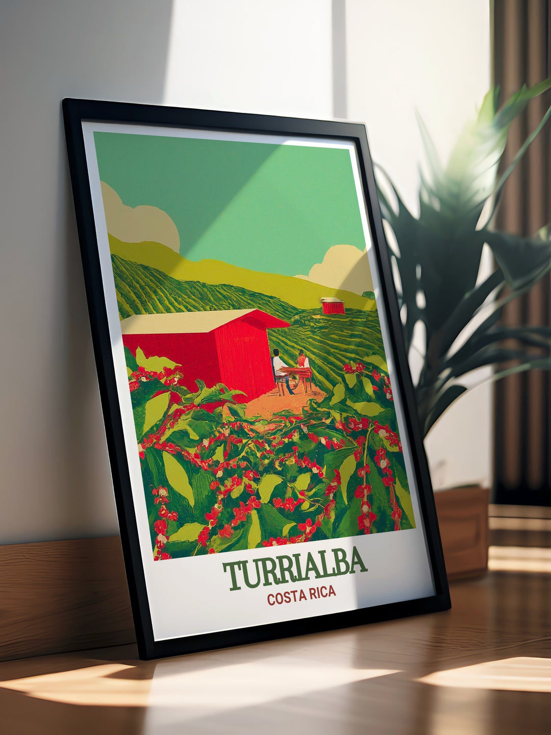 Turrialba Art Print combined with Aquiares Coffee and Community Experience Elegant Home Decor offers a unique way to celebrate Costa Ricas natural beauty ideal for home or office decor or as a special gift for those who cherish Costa Rica