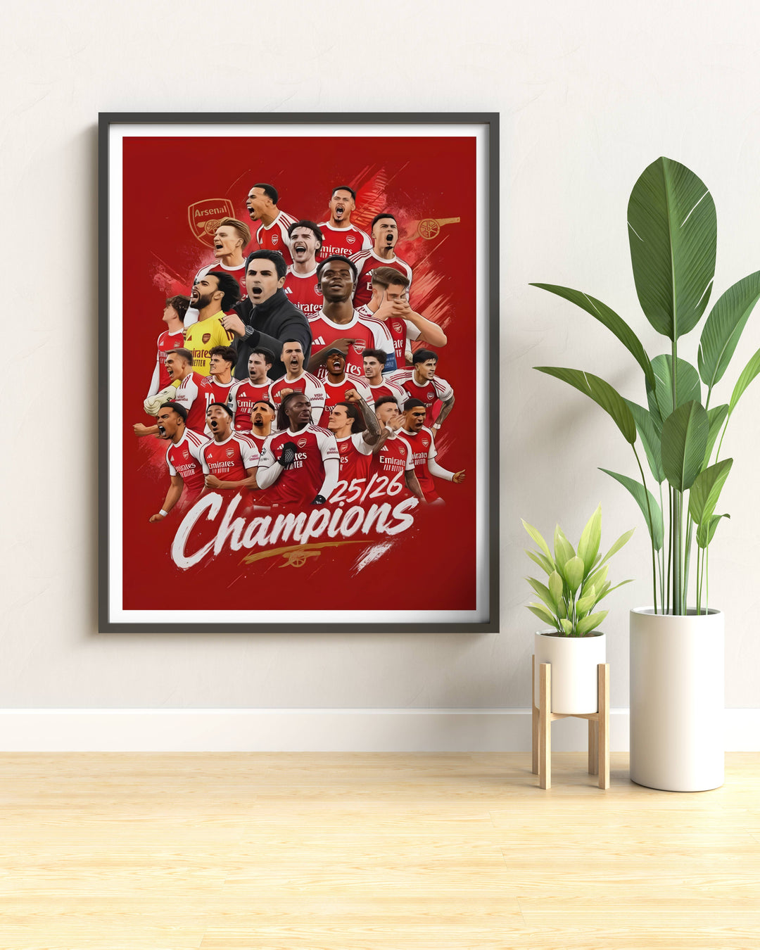 Wall art print of Arsenal&