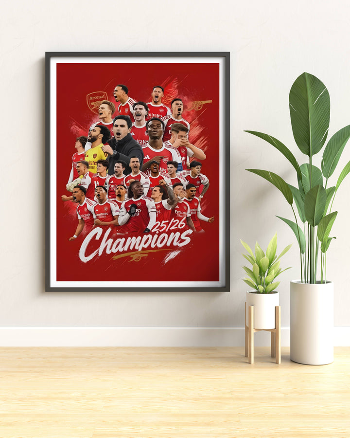 Wall art print of Arsenal&