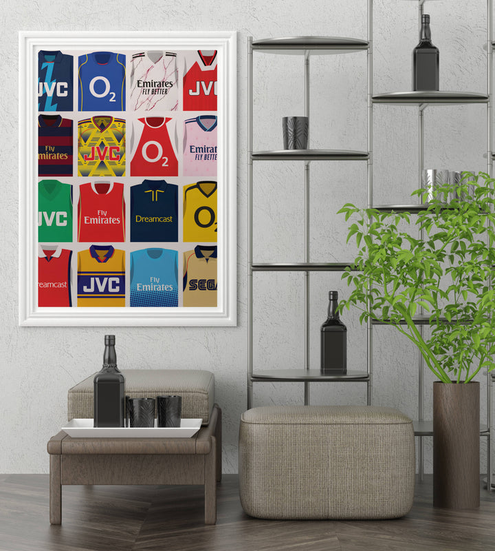 Print celebrating Arsenal FC&
