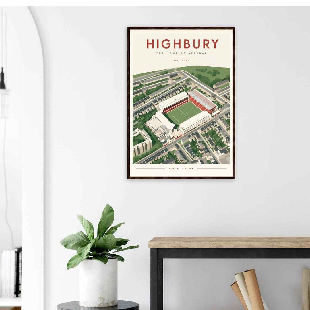 Print of Highbury, Arsenal&