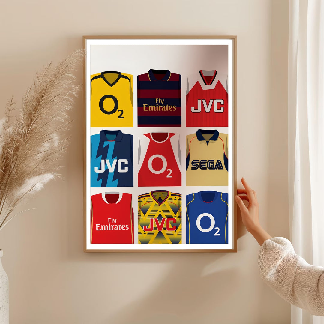 Print celebrating Arsenal FC&