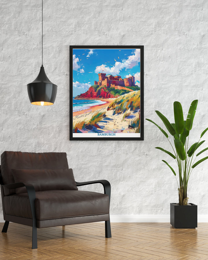 Bamburgh Castle Wall Hanging - Home Décor Statement Piece