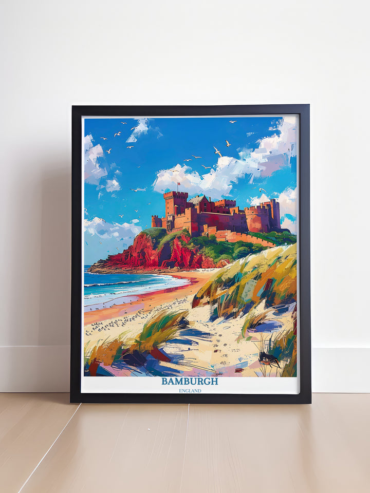 Tenture murale du château de Bamburgh - Pièce de déclaration de décoration intérieure 