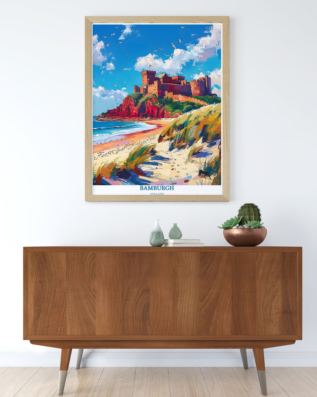 Bamburgh Castle Wall Hanging - Home Décor Statement Piece