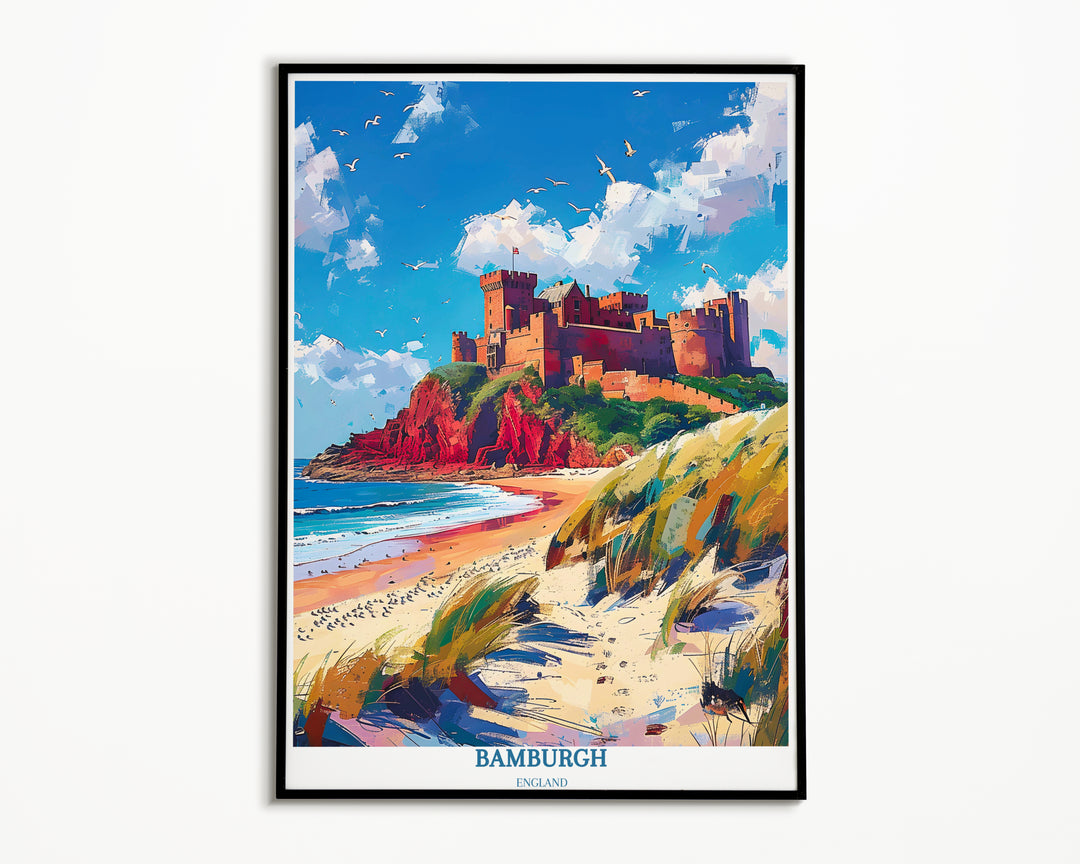 Bamburgh Castle Wall Hanging - Home Décor Statement Piece