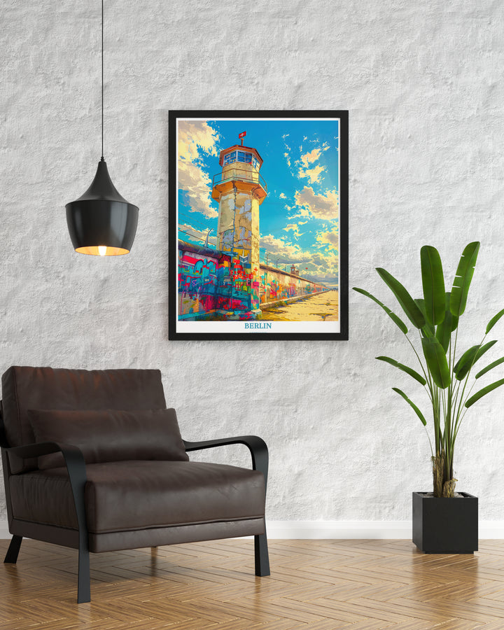 Berlin Wall Art - Timeless Traditional Travel Print of Germany