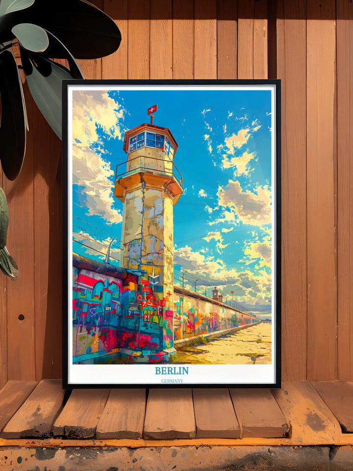 Berlin Wall Art - Timeless Traditional Travel Print of Germany