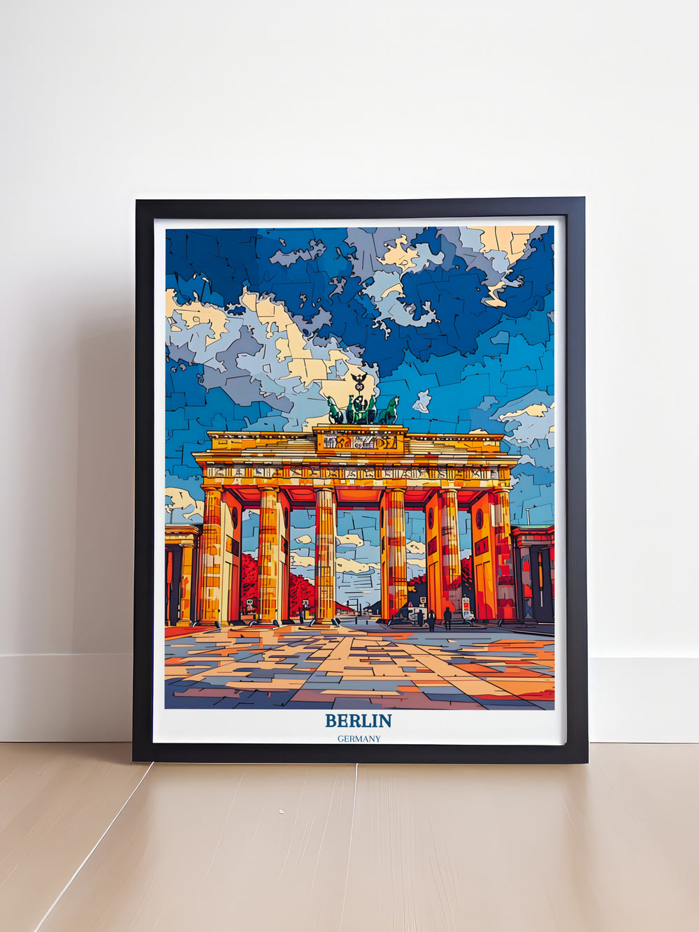Brandenburg Gate - Germany Travel Gift: Symbol of unity in Berlins cityscape. Ideal personalized present for enthusiasts.
