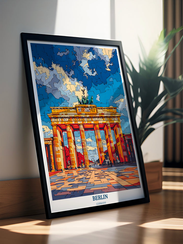 Brandenburg Gate - Germany Travel Gift - Berlin Print -  Personalized Gift