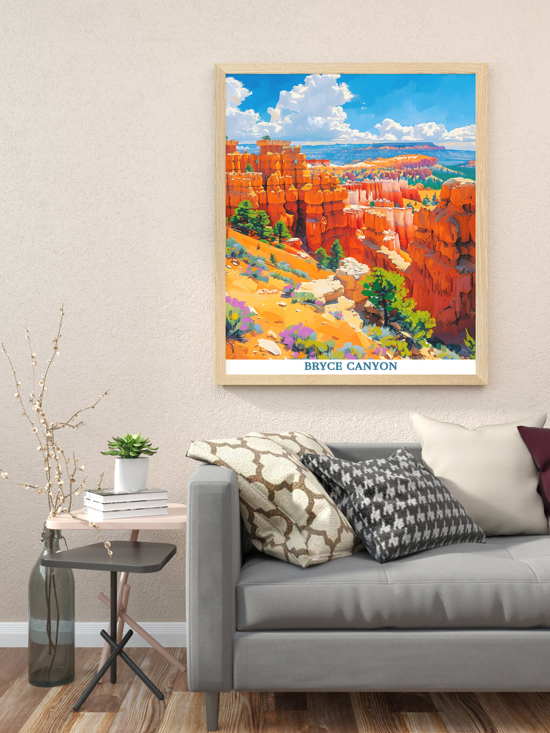 Impression du parc national de Bryce Canyon -Bryce Canyon Art -Bryce Canyon Decor -Utah