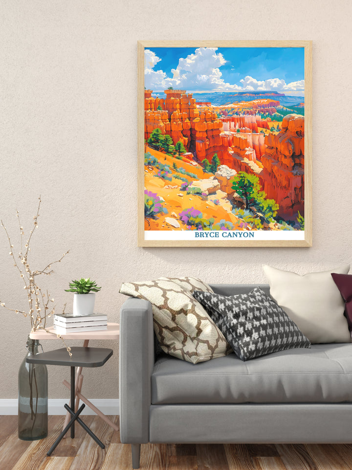 Impression du parc national de Bryce Canyon -Bryce Canyon Art -Bryce Canyon Decor -Utah