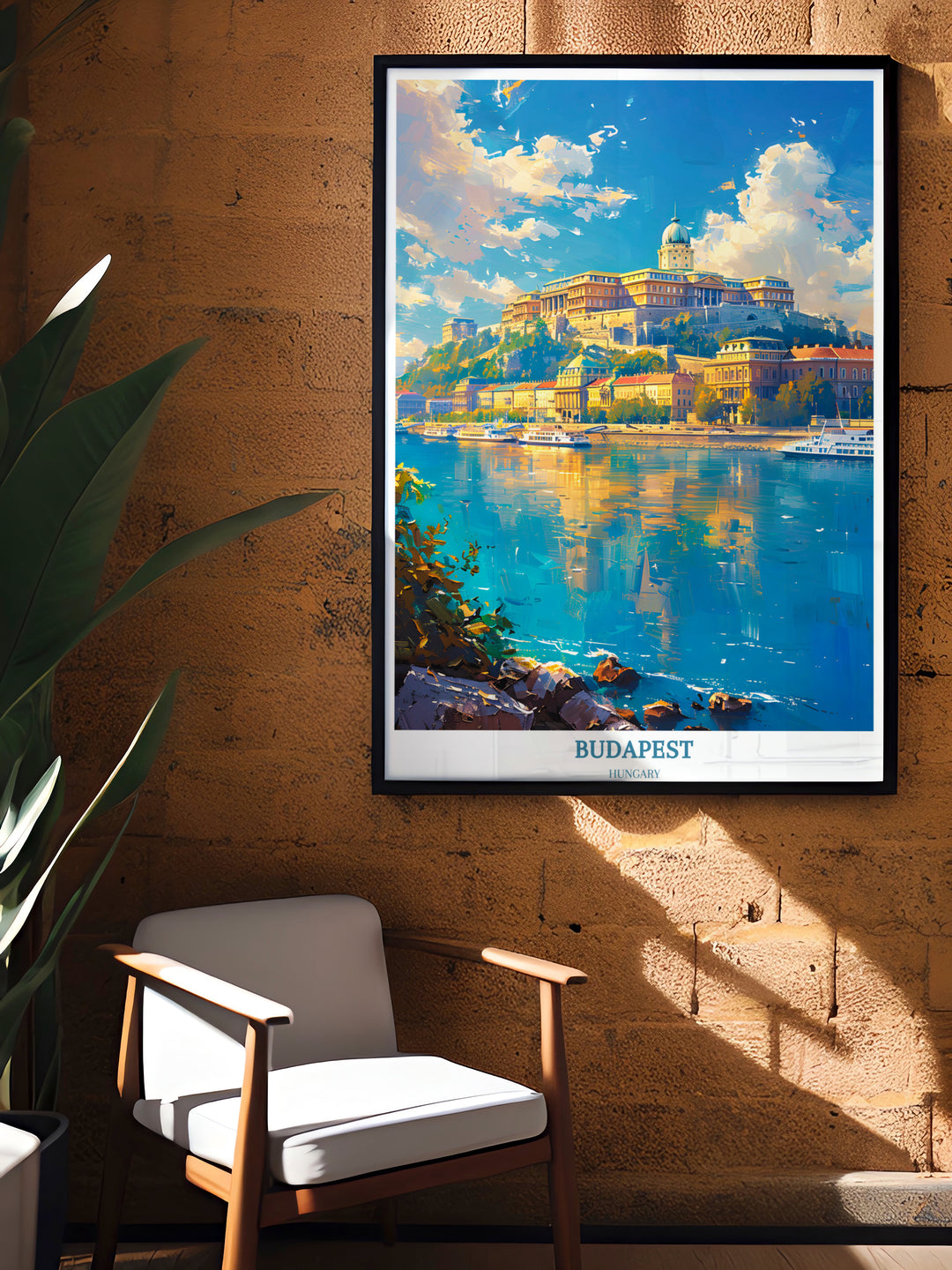 Explore Buda Castle with Elegant Budapest Decor - Perfect Gifts for Art Lovers