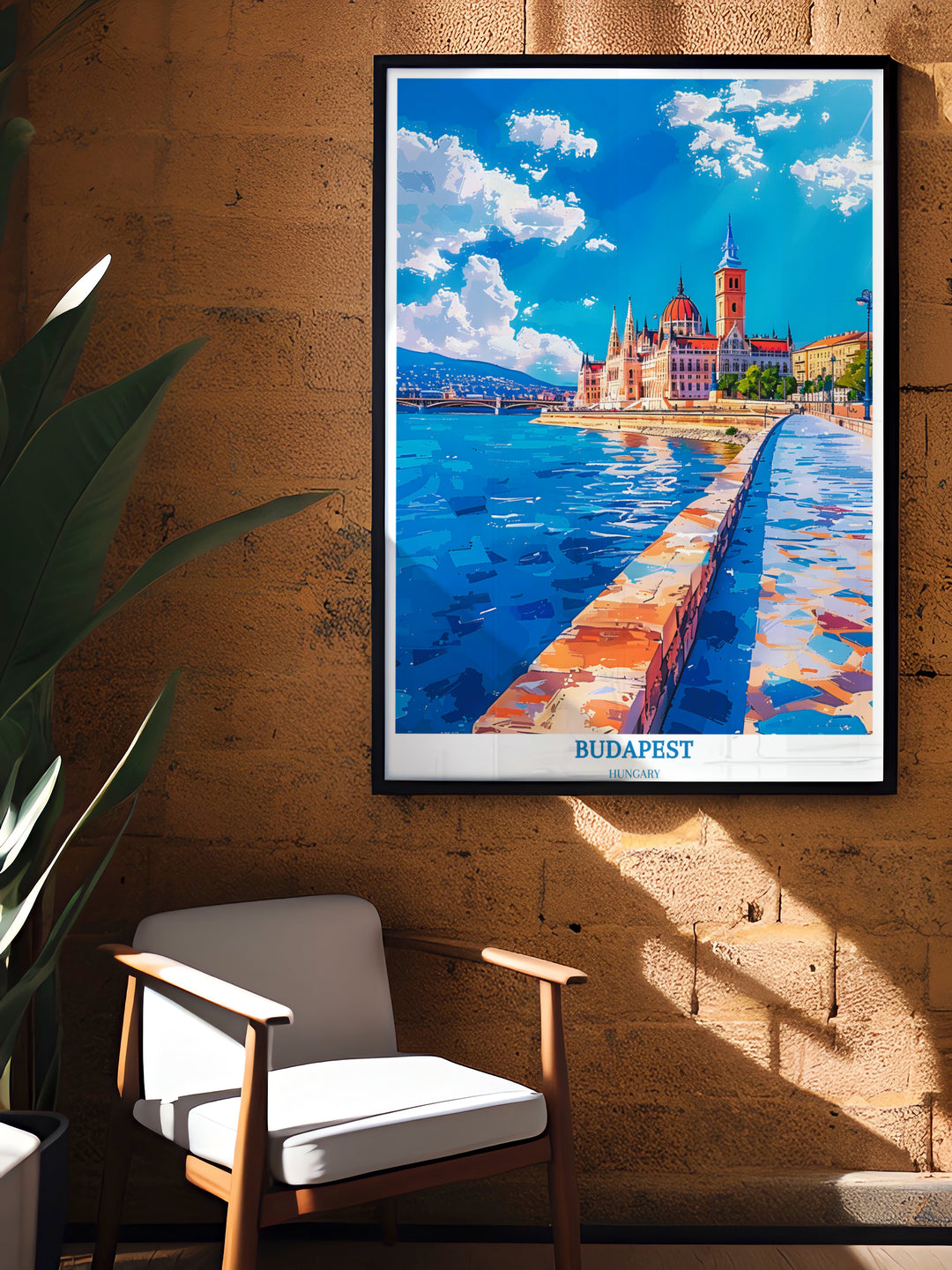Explore Hungary with Budapest Travel Print - Perfect Gifts for Art Lovers