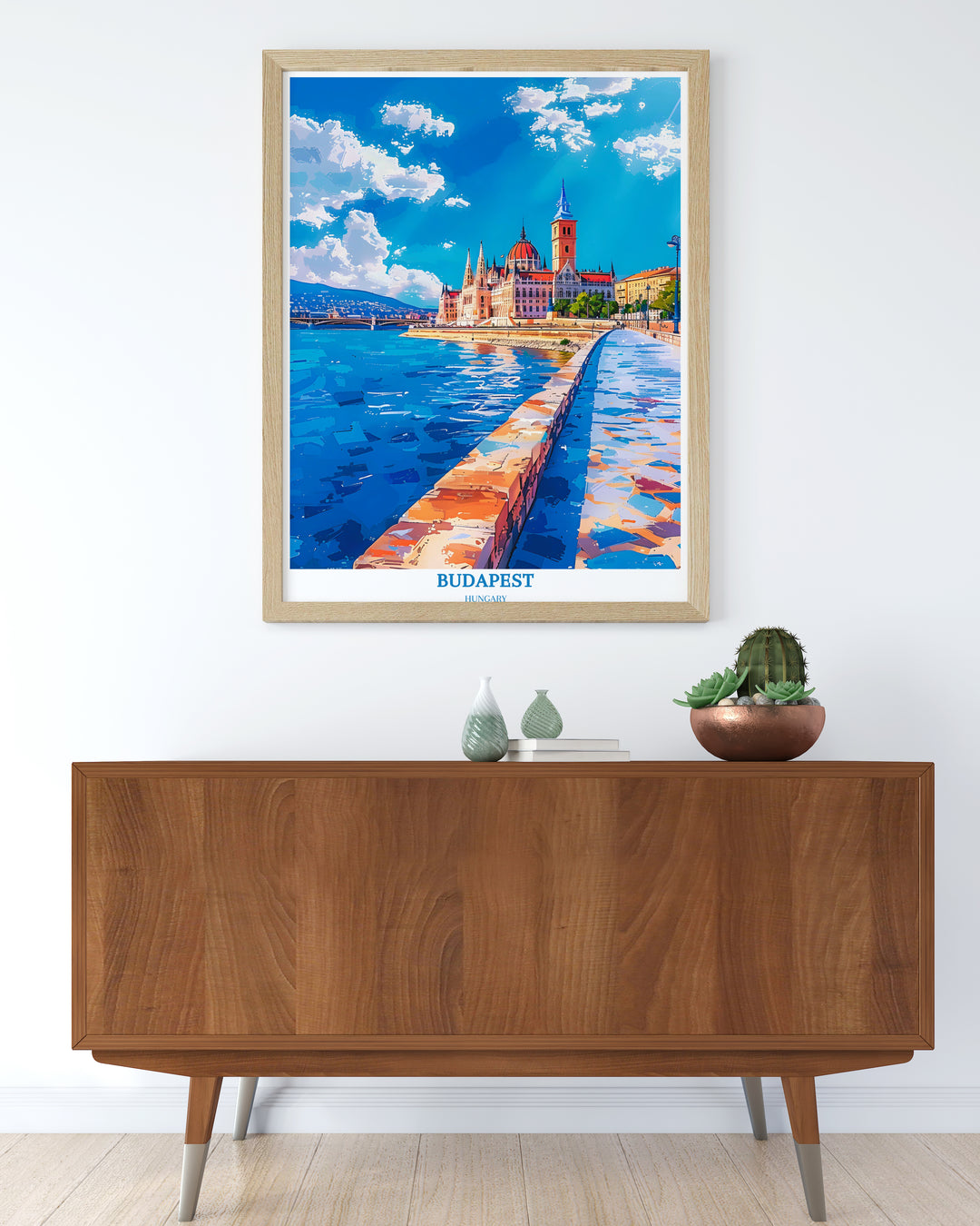 Explore Hungary with Budapest Travel Print - Perfect Gifts for Art Lovers